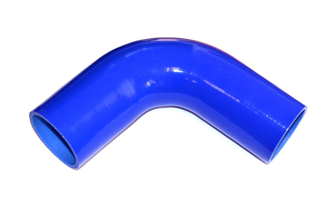 картинка Патрубок силиконовый угловой Ф 80 мм L 200х200 мм, 90 град от магазина Одежда+