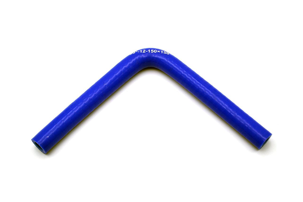 картинка Патрубок силиконовый угловой Ф 12 мм L 150х150 мм, 90 град от магазина Одежда+