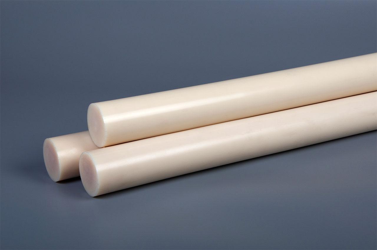 картинка Капролон стержень Ф 55 мм ПА-6 (~1000 мм, ~3,0 кг) г.Клин от магазина Одежда+