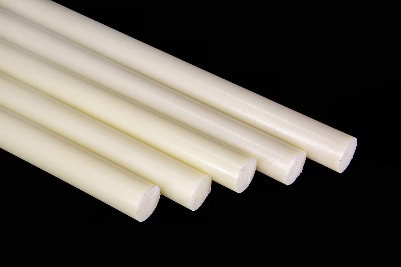 картинка Капролон стержень Ф 20 мм ПА-6 (~1000 мм, ~0,6 кг) экстр. Китай от магазина Одежда+