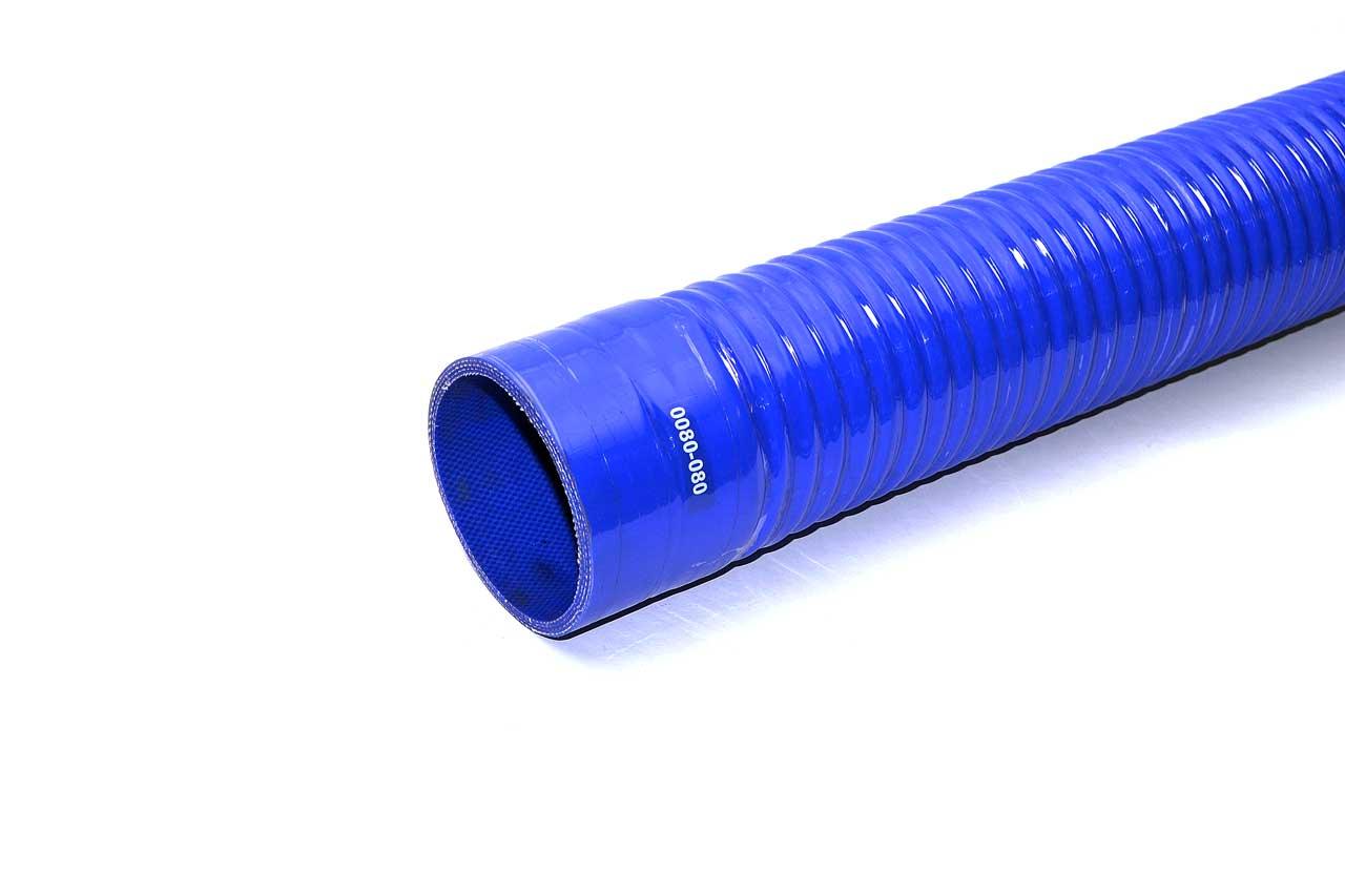картинка Патрубок силиконовый гофрированный Ф 80 мм L 800 мм от магазина Одежда+