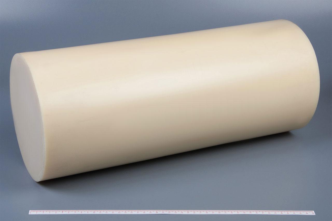 картинка Капролон стержень Ф 215 мм ПА-6 (~500 мм, ~21,4 кг) г.Клин от магазина Одежда+