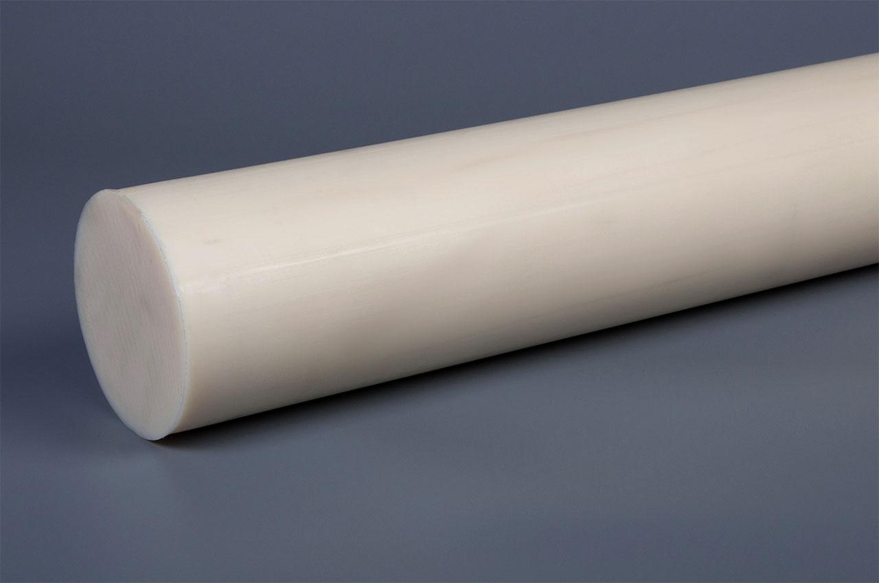 картинка Капролон стержень Ф 120 мм ПА-6 (~1000 мм, ~13,3 кг) г.Клин от магазина Одежда+