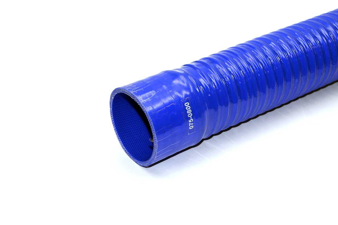 картинка Патрубок силиконовый гофрированный Ф 75 мм L 800 мм от магазина Одежда+